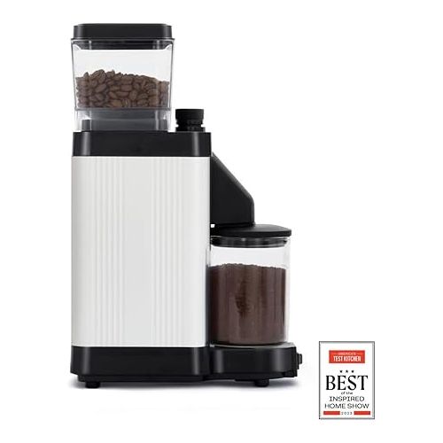  Technivorm Moccamaster 49522 KM5 Burr Coffee Grinder, Matte White