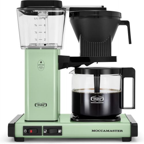  Technivorm Moccamaster Moccamaster 53925 KBGV Select 10-Cup Coffee Maker, Pistachio Green, 40 ounce, 10-Cup, 1.25L