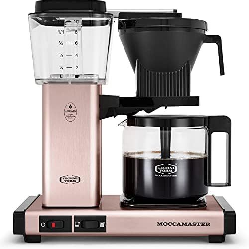  Technivorm Moccamaster Moccamaster 53935 KBGV Select 10-Cup Coffee Maker, Copper, 40 ounce, 1.25l