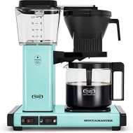 Technivorm Moccamaster Moccamaster 53934 KBGV Select 10-Cup Coffee Maker, Turquoise, 40 ounce, 1.25l