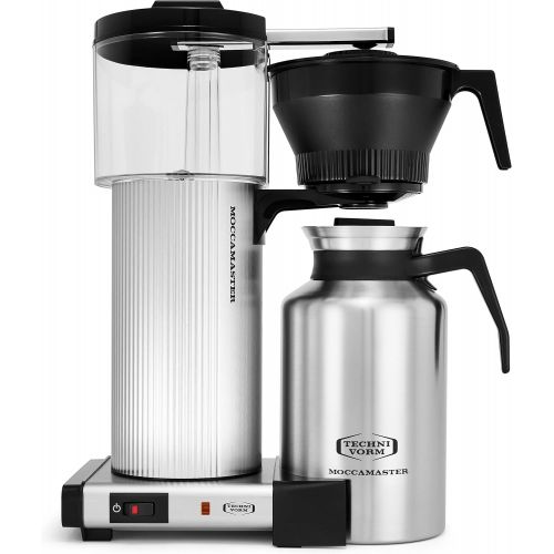  Technivorm Moccamaster 39340 CDT Grand Coffee Maker, 60 Ounce, Silver