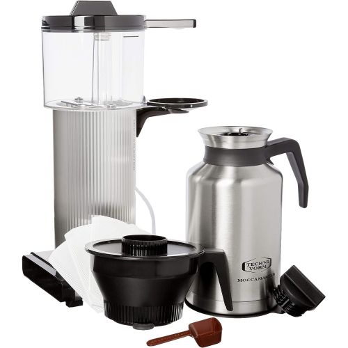  Technivorm Moccamaster 39340 CDT Grand Coffee Maker, 60 Ounce, Silver