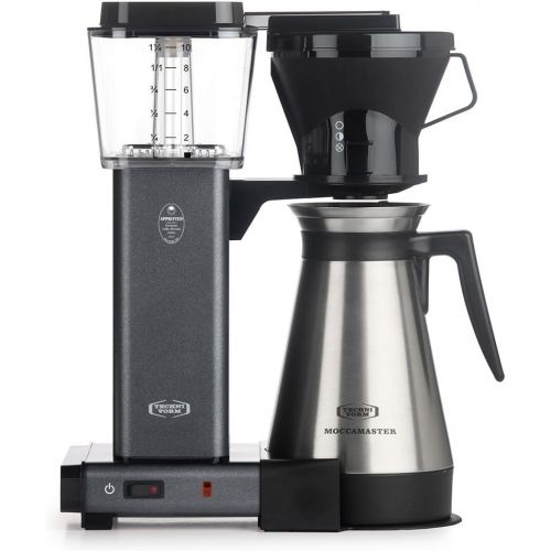  Technivorm Moccamaster KBT 79112 Coffee Brewer, 40 oz, Polished Silver