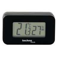 [아마존핫딜]Technoline TECHNOLINE WS 7006 - mini Autothermometer zum Messen der Temperatur im Innenraum, schwarz, 4,0 x 1,2 x 2,3 cm