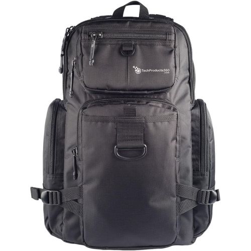  Techproducts360 TechProducts360 Ruck Pack Backpack 16 Black