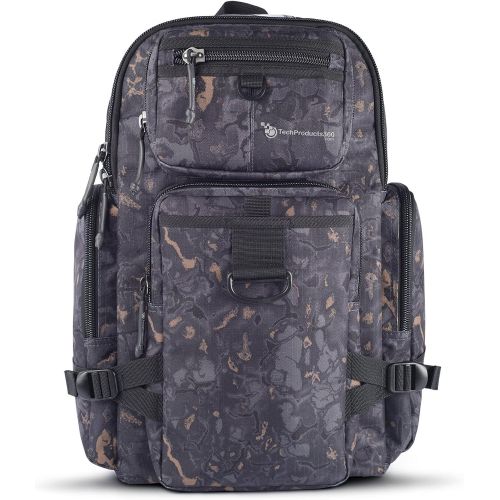  Techproducts360 TechProducts360 Ruck Pack Backpack 16 Black