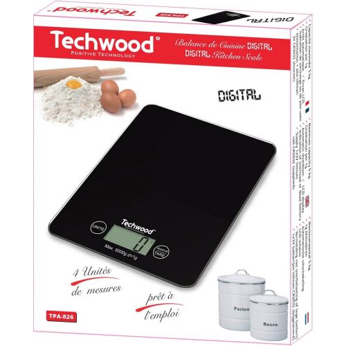  Techwood TPA-826 Digitale Kuechenwaage