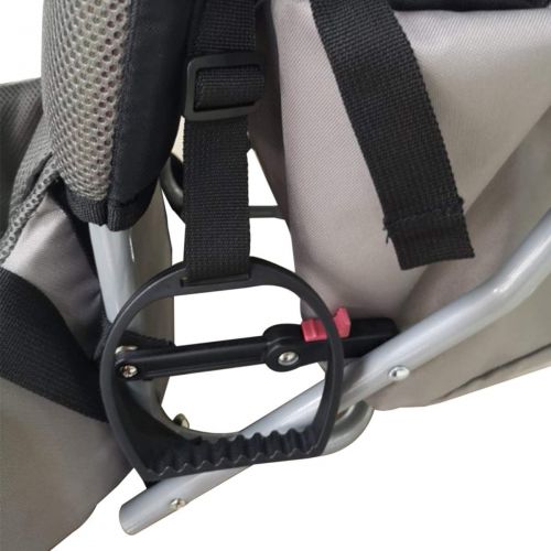  TeckCool_Store Baby Carrier, TECKCOOL Baby Toddler Backpack Cross country Carrier w/Stand Child Kid Sunshade Visor,Upgraded foot straps,Holds up to 50 Pound Ideal for Children Between 6 months-4y