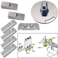 Tecnoseal Anode Kit Verado 6 W/ Hardware Zinc Polybag - 20816