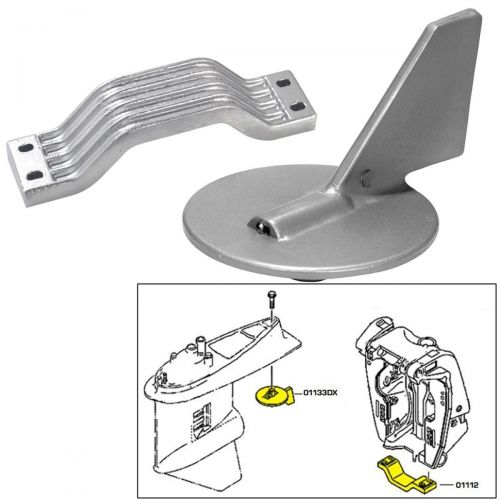  Tecnoseal Anode Kit Yamaha 150 -200Hp Zinc Polybag - 21101