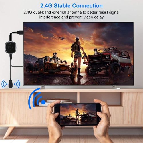  [아마존베스트]-Service-Informationen TedGem Wireless HDMI Display Dongle, WiFi Streaming Dongle, 4K Wireless WiFi Display Dongle HDMI, for Android/Windows/Monitor/Projector, Supports Miracast/DLAN/Airplay