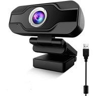 [아마존베스트]TedGem PC Webcam 1080p with Microphone, Full HD, USB, for Streaming and Video Calls -