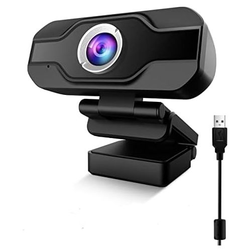  [아마존베스트]TedGem PC Webcam 1080p with Microphone, Full HD, USB, for Streaming and Video Calls -