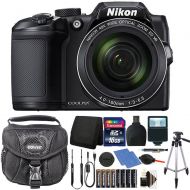 Teds Nikon Coolpix B500 16MP Digital Camera with Extra Batteries + Accessories -Black