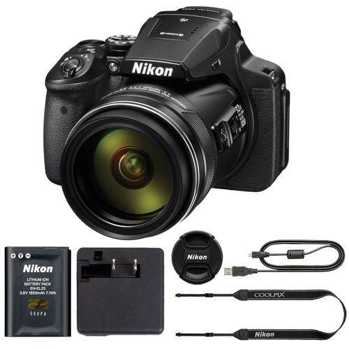  Teds Nikon Coolpix P900 16MP with 83x Optical Zoom Digital Camera +16GB Accessory Kit