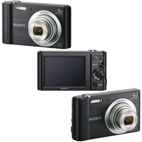  Teds Sony Cyber-shot DSC-W800 Digital Camera (Black) with 32GB Accessory Kit