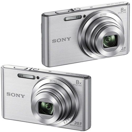  Teds Sony Cybershot W830 20.1MP Compact Digital Camera Silver with Complete Accessory Bundle