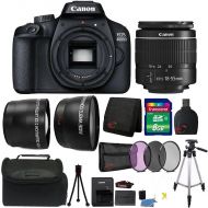 Teds Canon EOS 4000D 18MP Wi-Fi / NFC DSLR Camera + 18-55mm Lens + 8GB Ultimate Accessory Kit