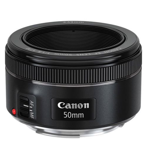 캐논 Teds Canon EF 50mm f1.8 STM Lens with 49mm UV Filter For Canon Digital SLR Cameras