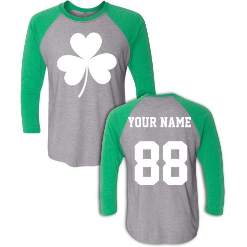  Tee Miracle Custom Jersey Style St Patricks Day T Shirts - Saint Pattys Tee & Irish Outfits