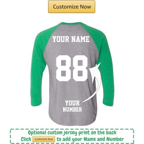  Tee Miracle Custom Jersey Style St Patricks Day T Shirts - Saint Pattys Tee & Irish Outfits