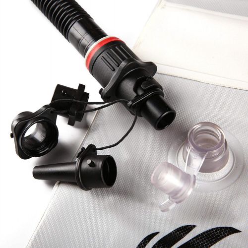  TeeTree Inflatable Boat Sup Pump Adaptor Standard, Conventional Air Pump Air Valve Adapter,Leak-Proof Multifunctional Air Pump Air Valve Adapter, Use for Kayak,Inflatable Beds