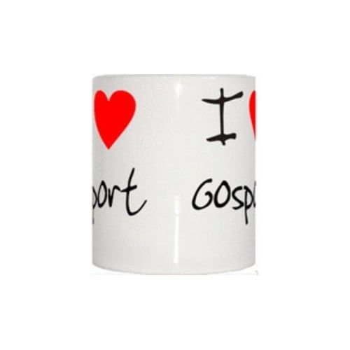  TeeTreeDesigns I Love Heart Gosport Mug