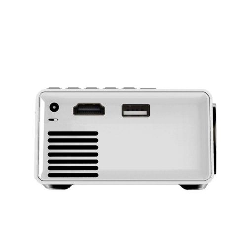  Teekland Mini 1080P Portable LED Projector YG-300 LCD with Built-in Battery US Plug