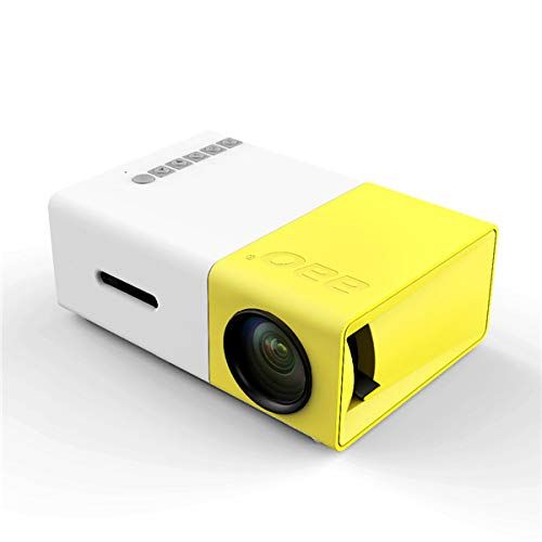  Teekland YG-300 Mini LED Projector HD 1080P Home Theater USB LCD Projector US Plug