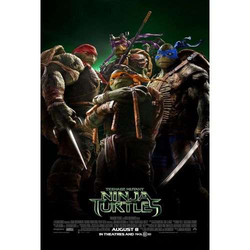  Teenage Mutant Ninja Turtles (2014) 12 x 18 - Movie Poster (THICK) - Megan Fox, Johnny Knoxville, Will Arnett