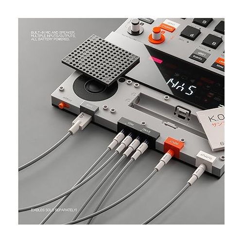  teenage engineering EP-133 K.O. II sampler, drum machine and sequencer with built-in microphone and effects