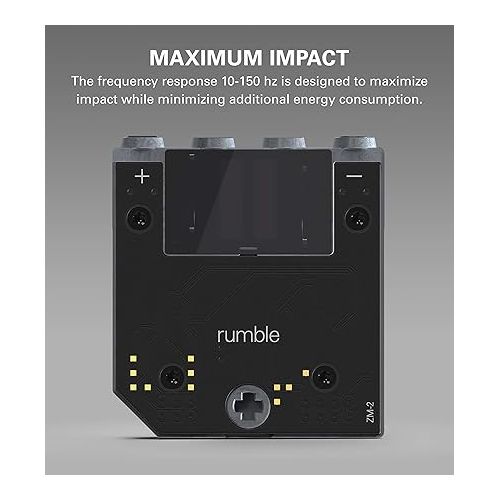  teenage engineering ZM-2 rumble expansion module accessory kit with silent metronome for OP-Z portable synthesizer and multimedia sequencer