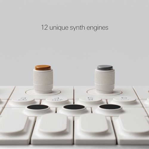  teenage engineering OP-1 field portable synthesizer, sampler and drum machine with built-in speaker, microphone, effects and vocoder