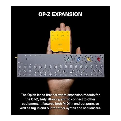  teenage engineering ZM-1 oplab module expansion accessory kit for OP-Z portable synthesizer and multimedia sequencer