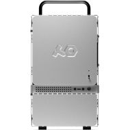 teenage engineering Computer-1 Mini-ITX PC Computer case Chassis with Powder Coated Aluminum, Chrome Metal Handles, and Dual-Slot GPU, Small Form Factor, Compatible with SFX Power Supply (Aluminum)