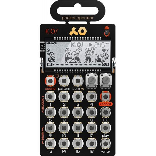  Teenage Engineering PO-33 Pocket Operator KO Sampler/Sequencer