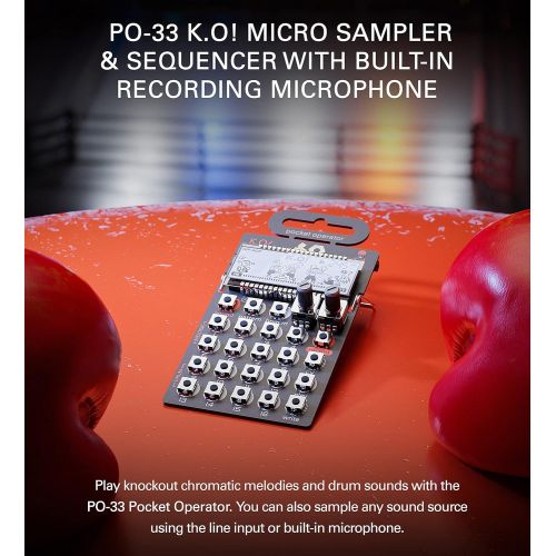  Teenage Engineering PO-33 Pocket Operator KO Sampler/Sequencer