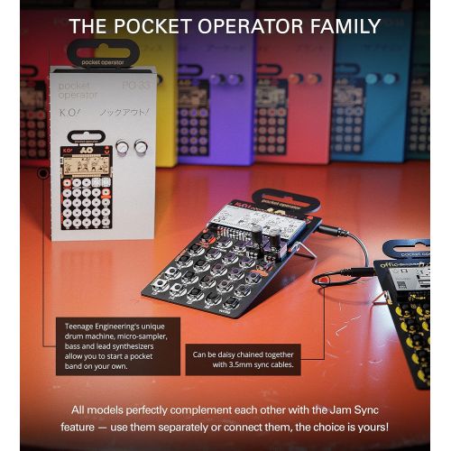  Teenage Engineering PO-33 Pocket Operator KO Sampler/Sequencer