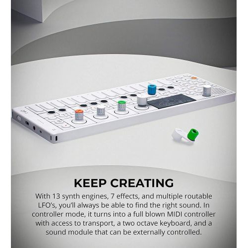  [아마존베스트]Teenage Engineering OP-1 Portable Synthesizer, Sampler, and Controller with Built-In FM Radio