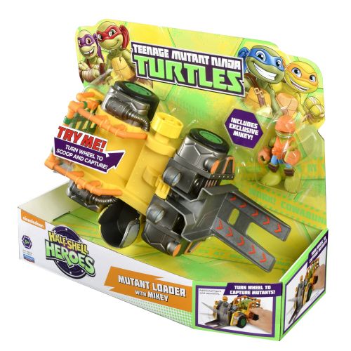  TEENAGE MUTANT NINJA TURTLES Teenage Mutant Ninja Turtles Half Shell Heroes Mutant Capture Vehicle with Michelangelo Figure