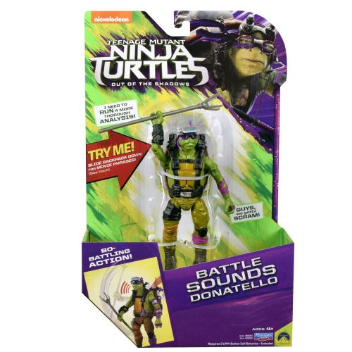  Battle Sounds Donatello Action Figure Teenage Mutant Ninja Turtles