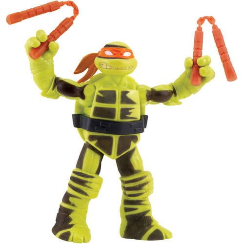 Teenage Mutant Ninja Turtles 5 Ninja Color Change Michelangelo Basic Action Figure