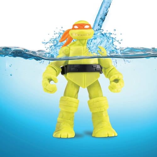  Teenage Mutant Ninja Turtles 5 Ninja Color Change Michelangelo Basic Action Figure