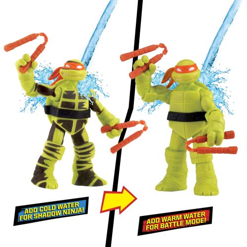  Teenage Mutant Ninja Turtles 5 Ninja Color Change Michelangelo Basic Action Figure