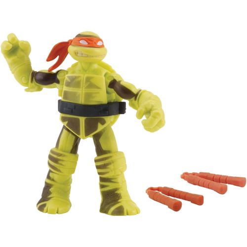  Teenage Mutant Ninja Turtles 5 Ninja Color Change Michelangelo Basic Action Figure