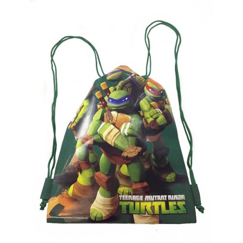  Teenage Mutant Ninja Turtles Green Drawstring Backpack