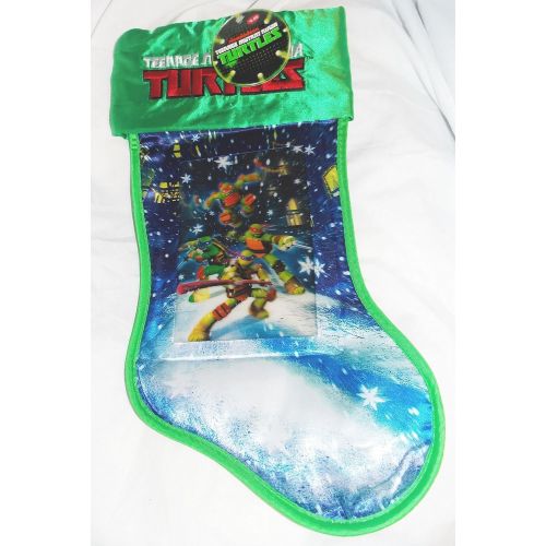  Teenage Mutant Ninja Turtles 16.5 Christmas Stocking With Lenticular Image