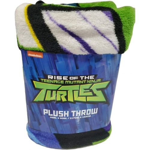  Teenage Mutant Ninja Turtles Super Soft Throws - TMNT - Ninja Power New 45x60 Blanket