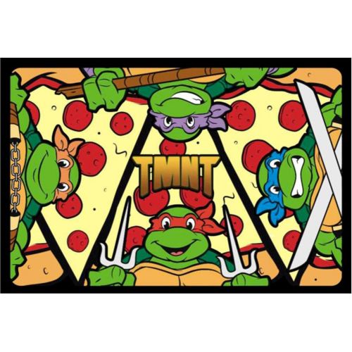  Teenage Mutant Ninja Turtles Buckle-Down TMNT Turtle Battle Poses/Pizza Placemat