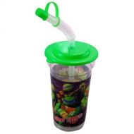 Teenage Mutant Ninja Turtles TMNT Ninja Turtle 14 oz Sport Tumbler with Lid and Straw